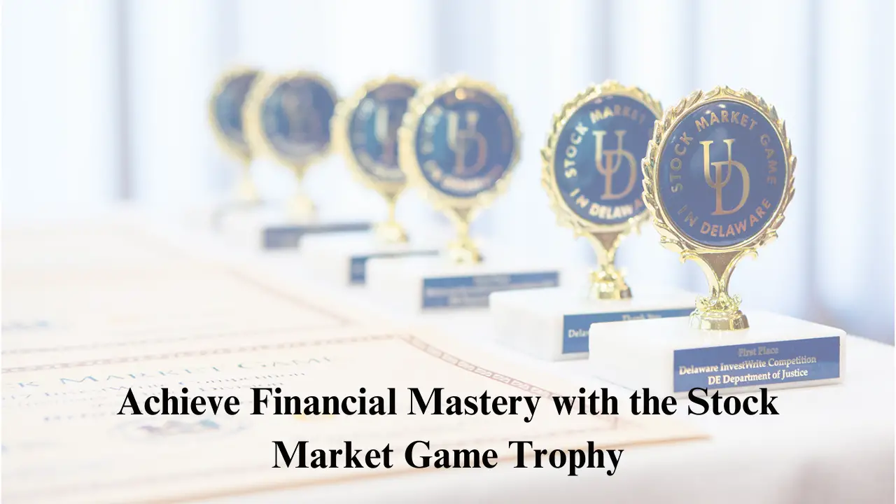 Stock Market Game Trophy